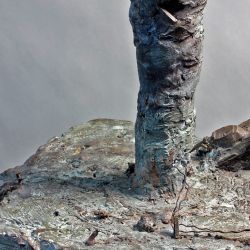 Mannöverschaden, 2013, Bronze, H. 60 cm